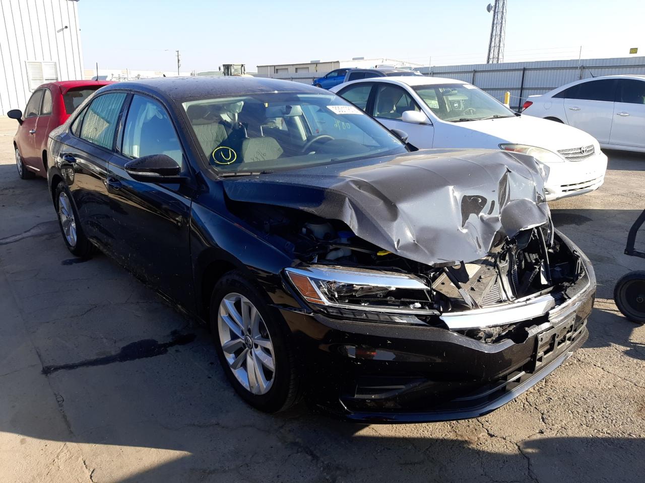 VOLKSWAGEN PASSAT S 2021 with VIN 1VWAA7A3XMC012483 - Photo from auction