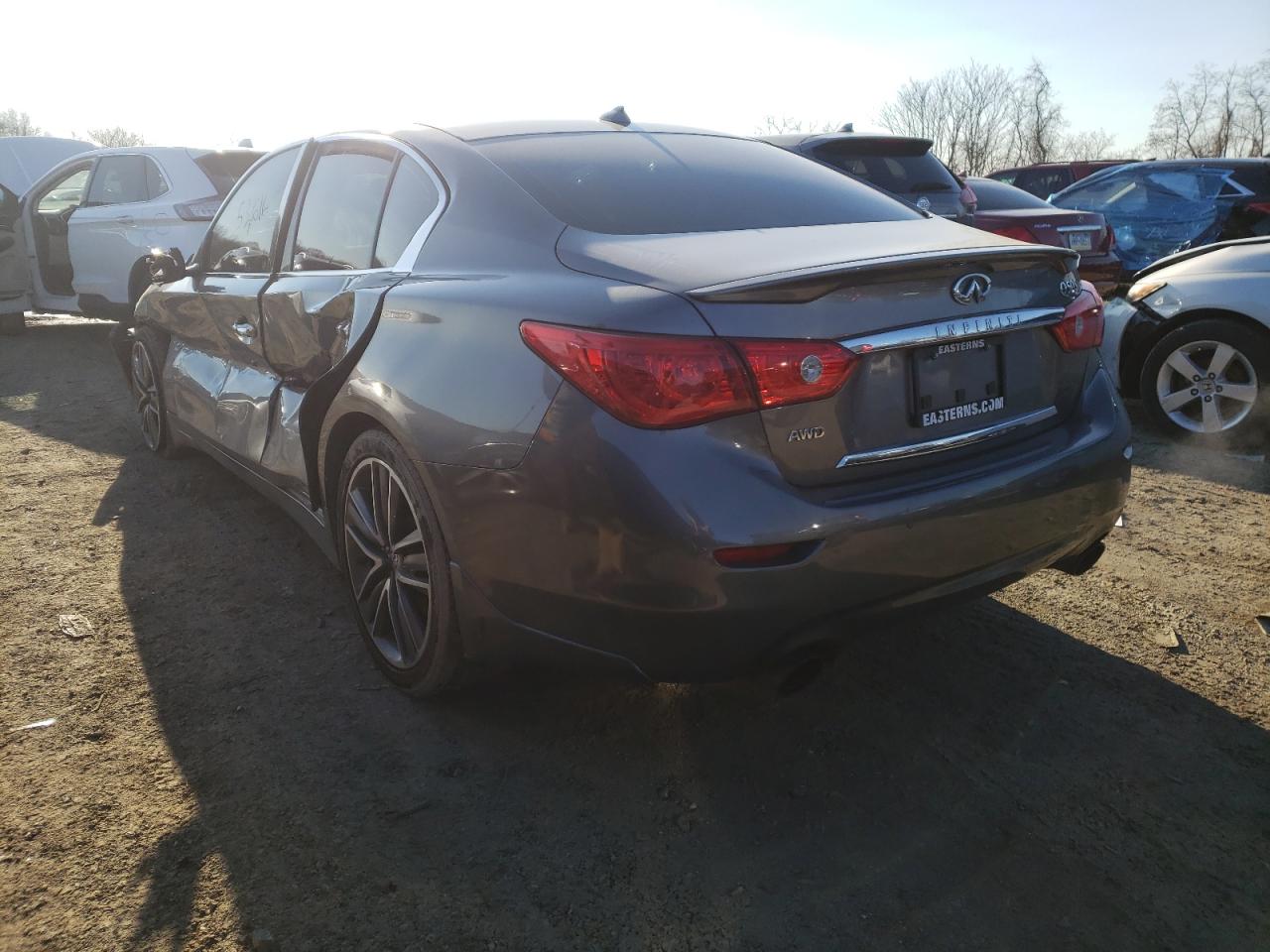 Photo 3 from auction – 2017 INFINITI Q50 PREMIU with VIN JN1EV7AR8HM840533