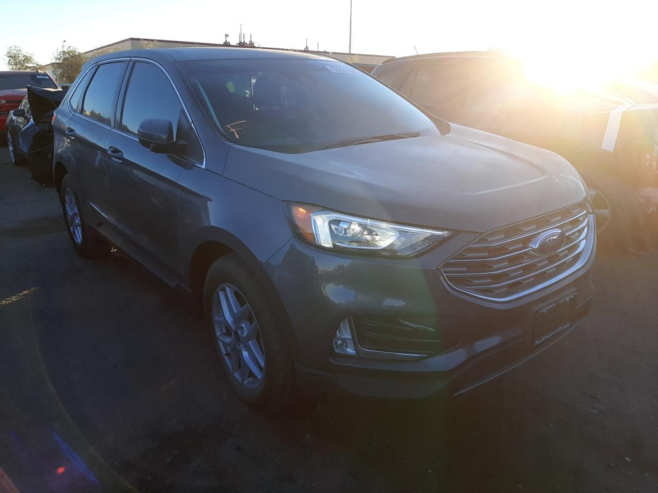 FORD EDGE SEL 2021 with VIN 2FMPK4J96MBA04986 - Photo from auction