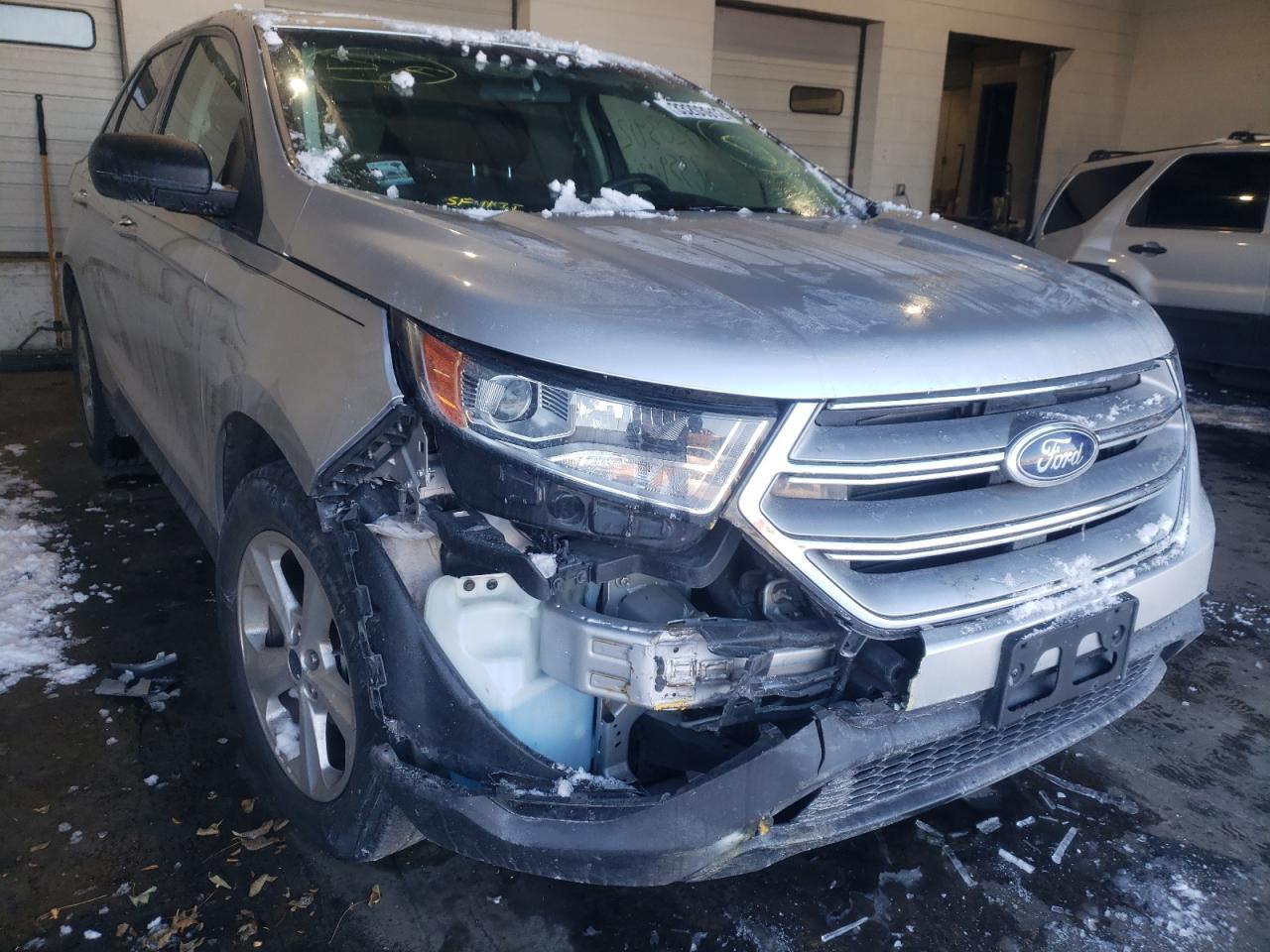 FORD EDGE SE 2016 with VIN 2FMPK3G96GBB10425 - Photo from auction