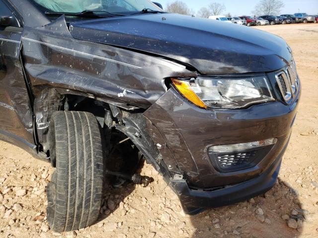 Photo 9 from auction – 2018 JEEP COMPASS SP with VIN 3C4NJCAB7JT461429