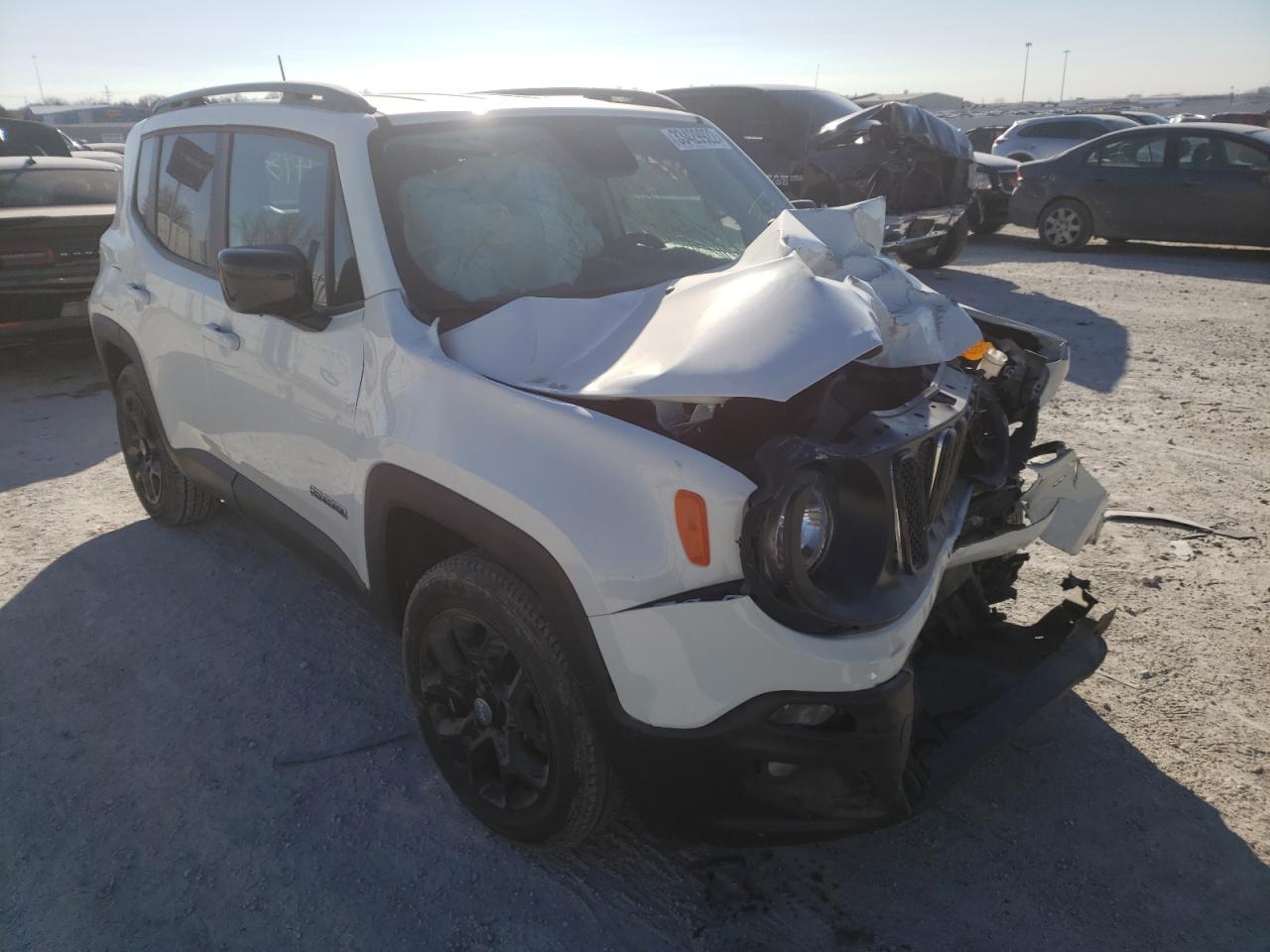 Photo 1 from auction – 2018 JEEP RENEGADE L with VIN ZACCJABB5JPJ64657