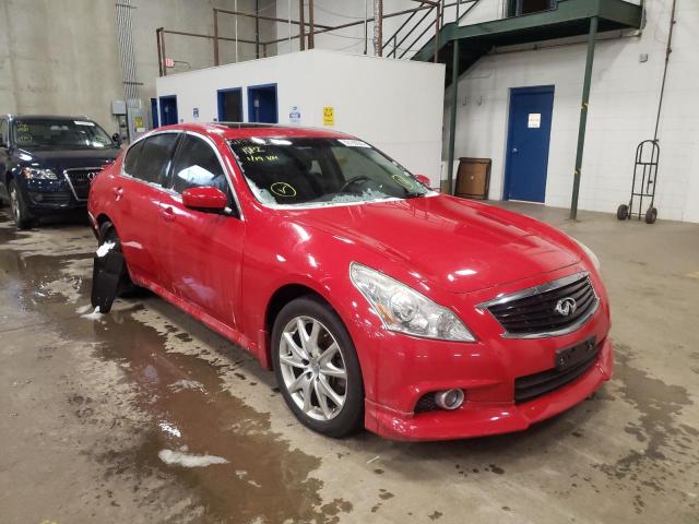 INFINITI G37 2012 with VIN JN1CV6AR6CM682915 - Photo from auction