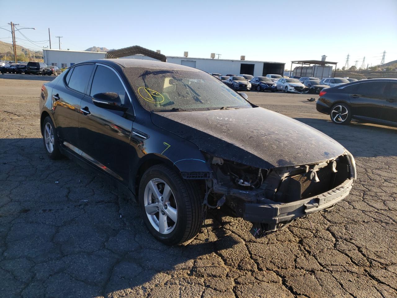 KIA OPTIMA LX 2015 with VIN 5XXGM4A79FG501725 - Photo from auction