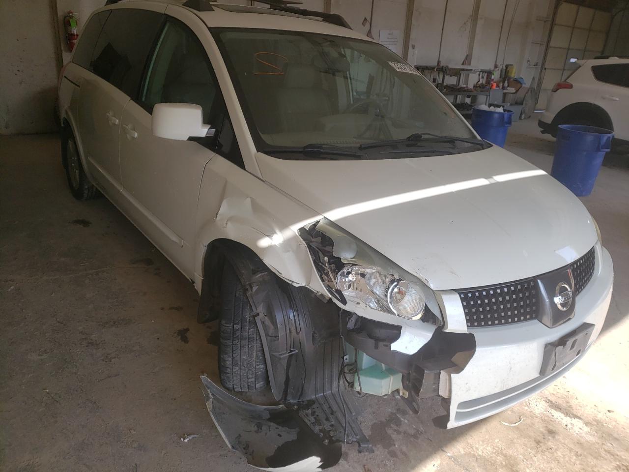 NISSAN QUEST S 2004 with VIN 5N1BV28U54N344831 - Photo from auction