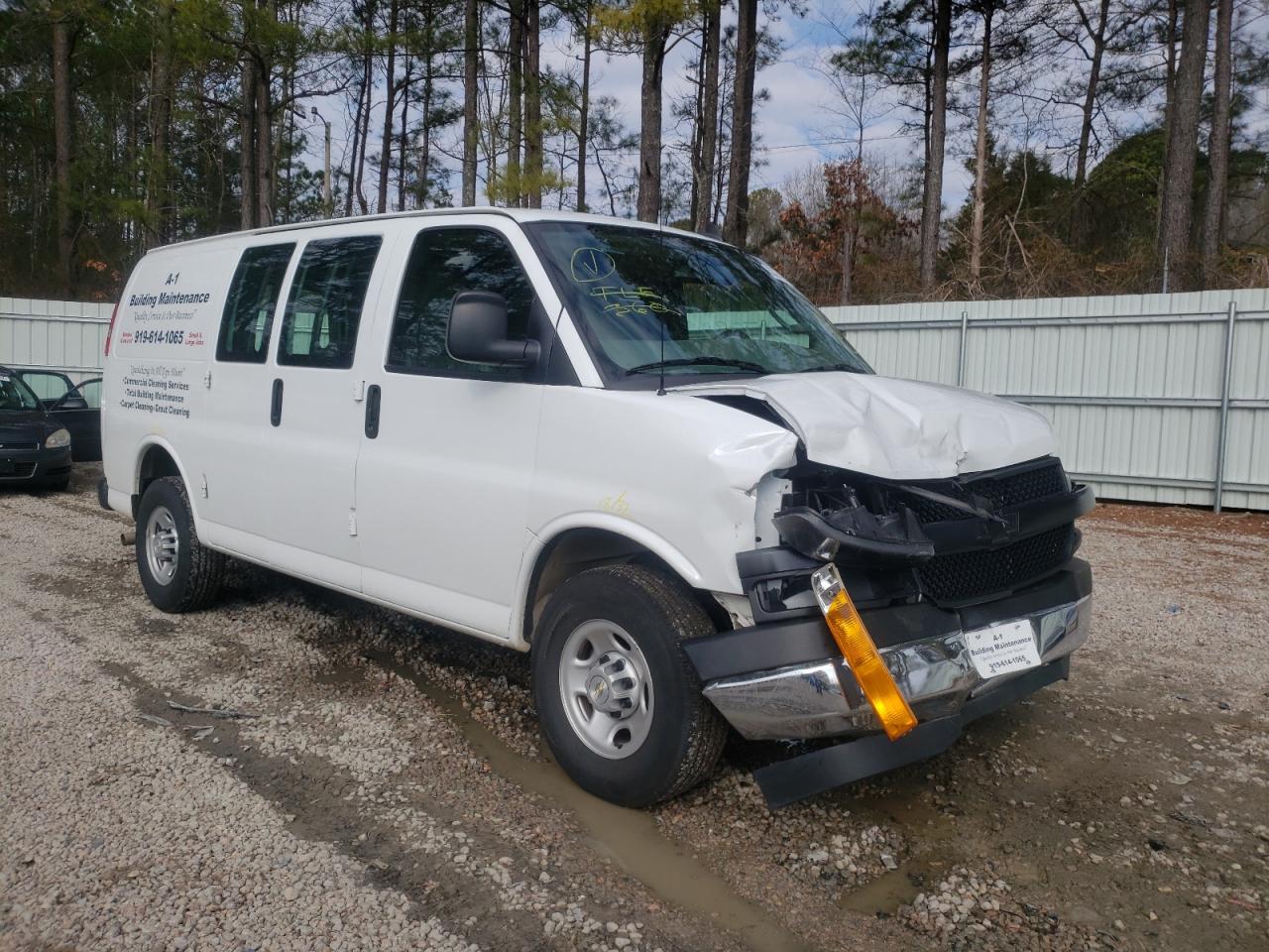 Photo 1 from auction – 2021 CHEVROLET EXPRESS G2 with VIN 1GCWGAF77M1167083