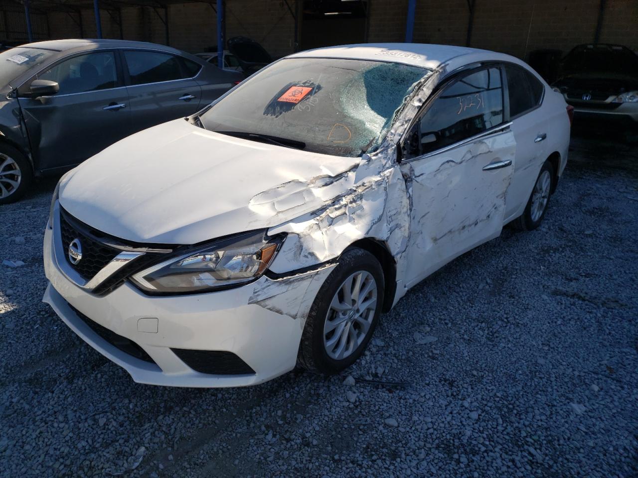 Photo 2 from auction – 2018 NISSAN SENTRA S with VIN 3N1AB7AP1JL638039