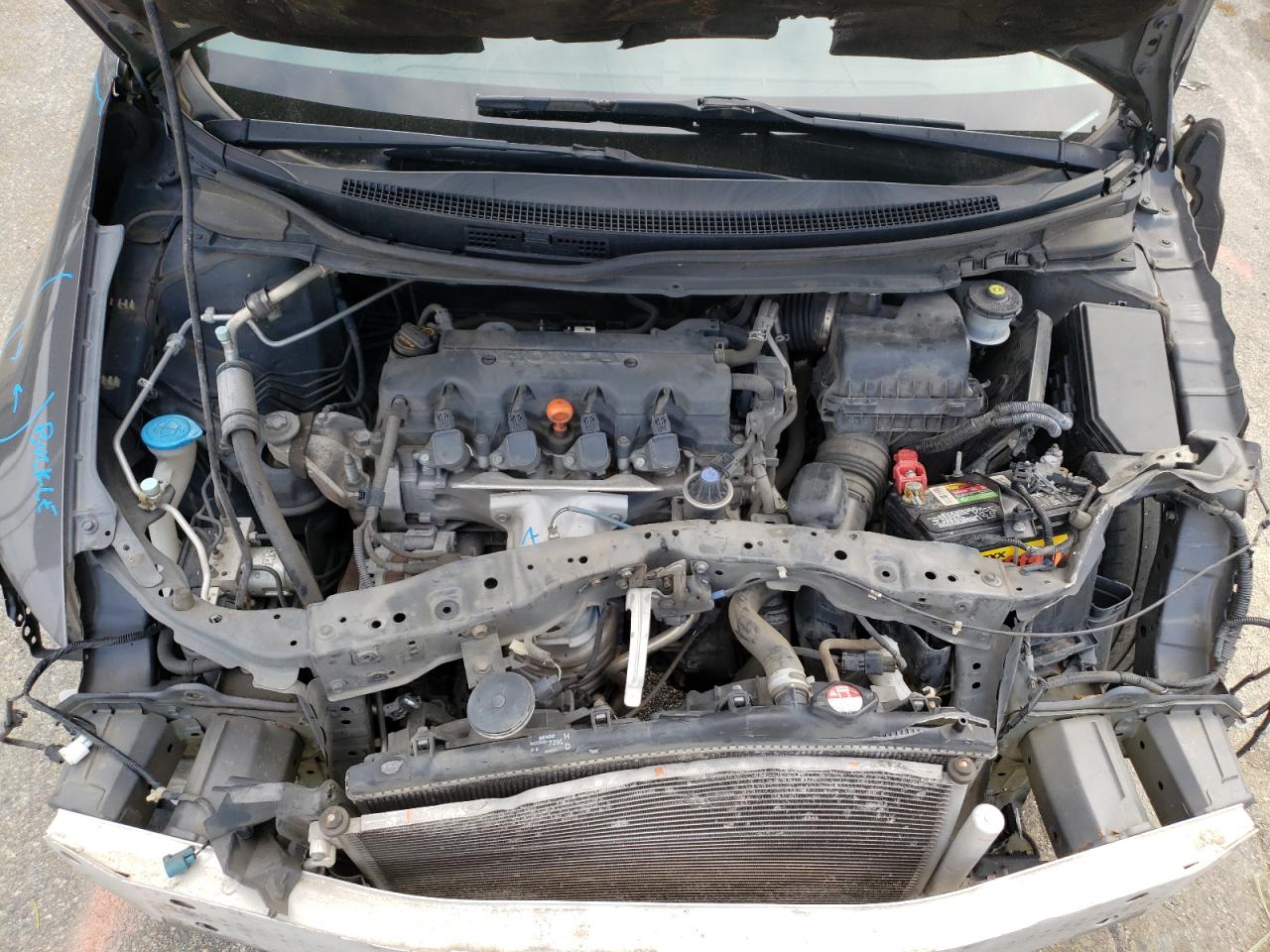 Photo 7 from auction – 2013 HONDA CIVIC LX with VIN 2HGFB2F59DH522373