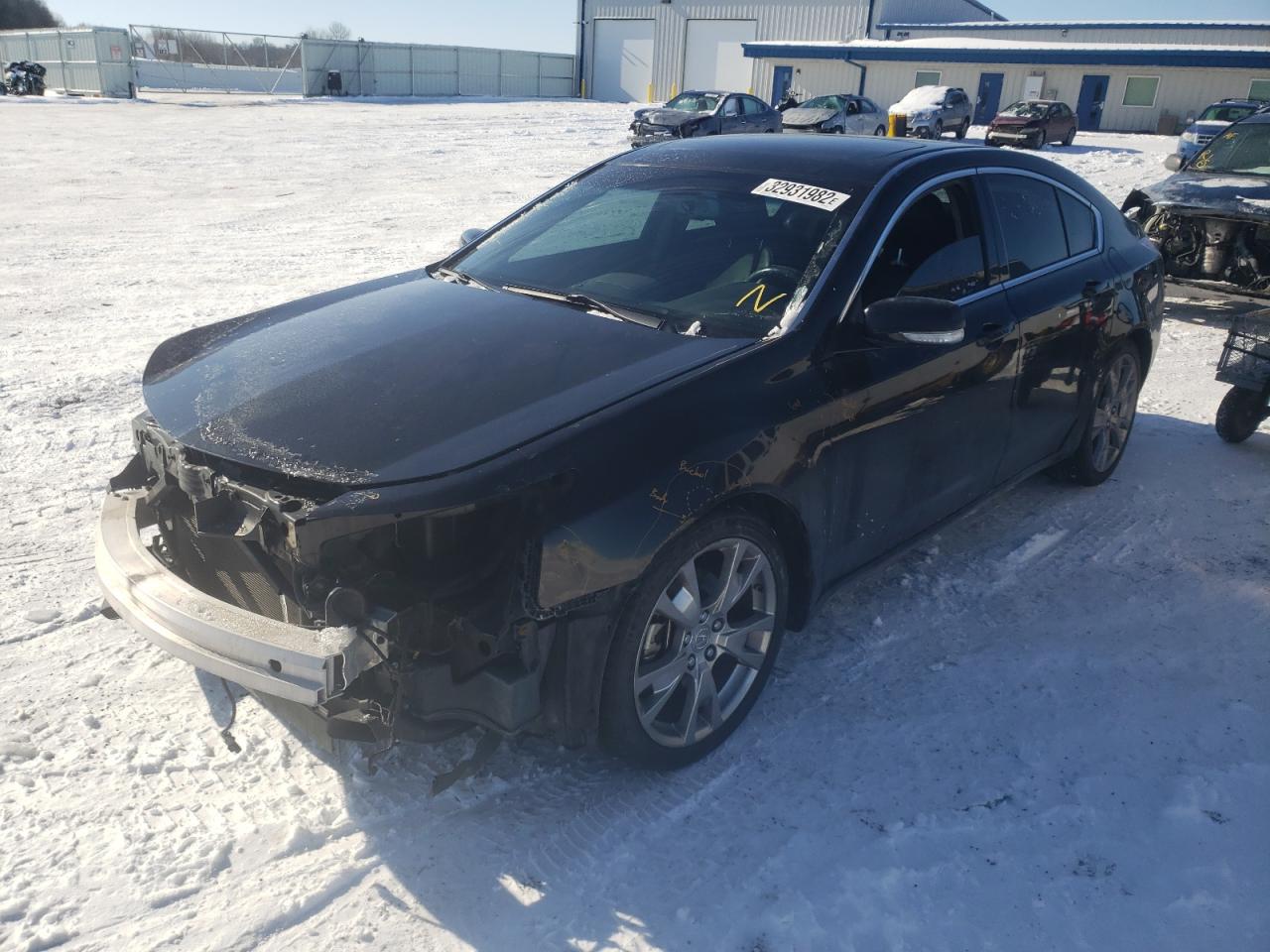 Photo 2 from auction – 2012 ACURA TL with VIN 19UUA9F71CA001309