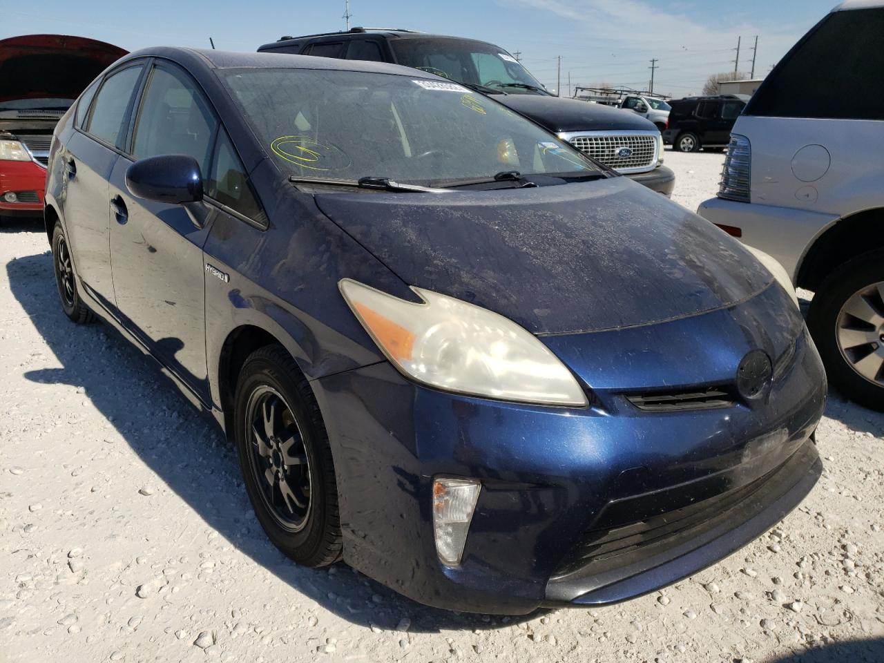 TOYOTA PRIUS 2013 with VIN JTDKN3DUXD1628799 - Photo from auction