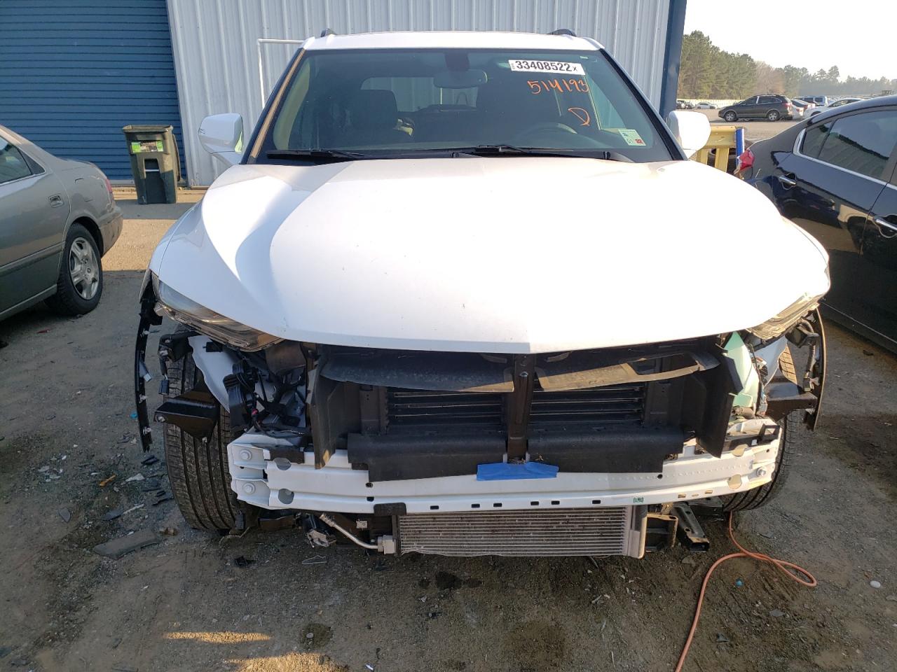 Photo 9 from auction – 2021 CHEVROLET BLAZER 1LT with VIN 3GNKBBRA8MS514193