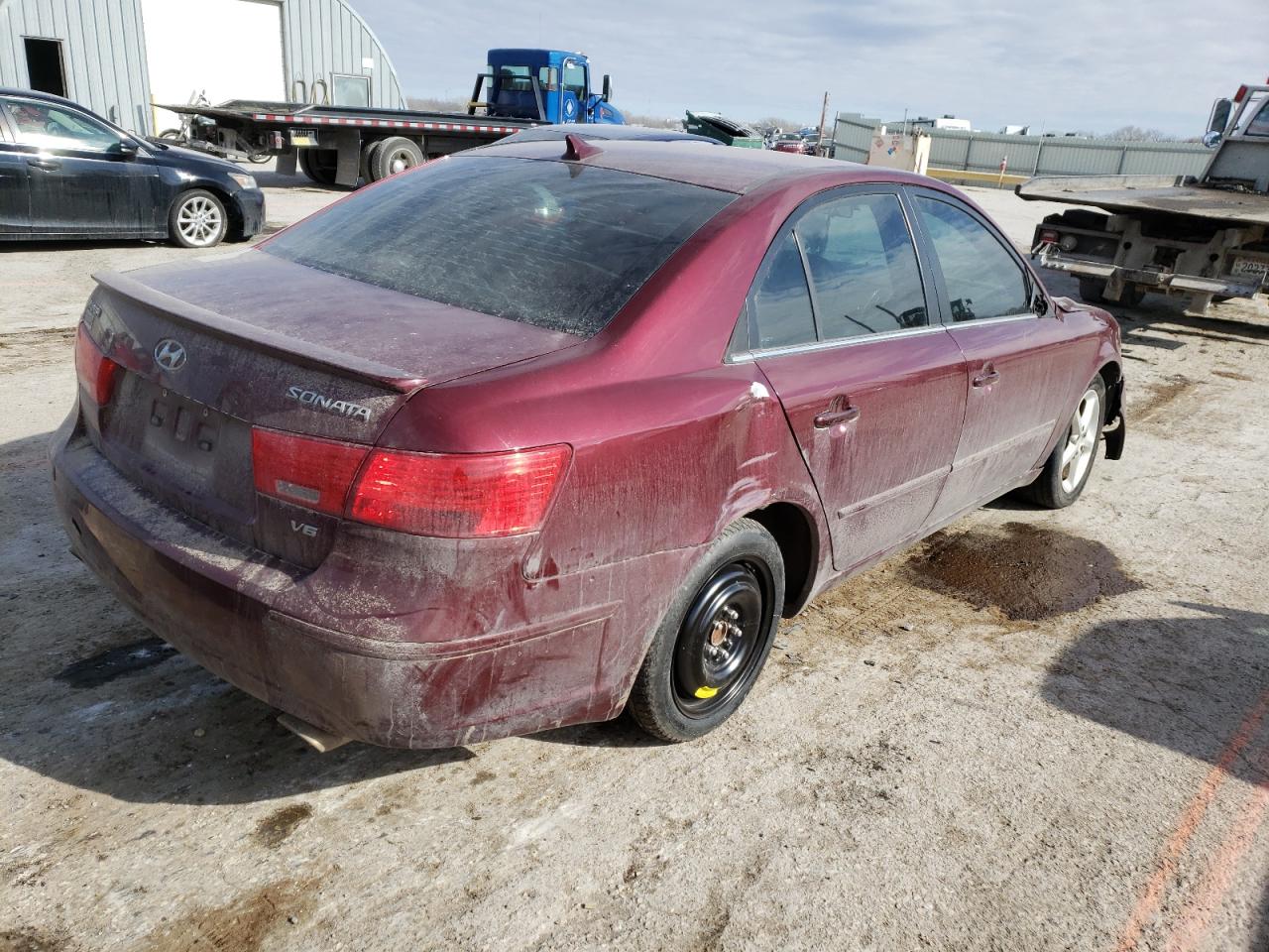 Photo 4 from auction – 2009 HYUNDAI SONATA SE with VIN 5NPEU46F69H472605