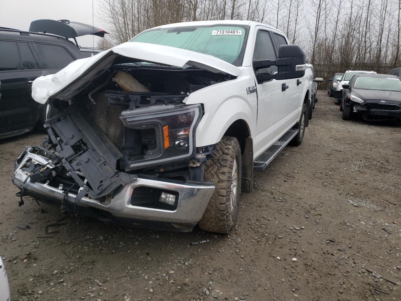 Photo 2 from auction – 2018 FORD F150 SUPER with VIN 1FTEW1EG5JFB46540