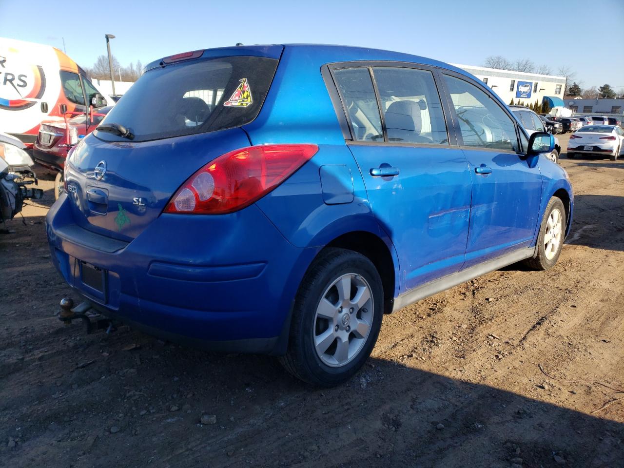 Photo 4 from auction – 2007 NISSAN VERSA S with VIN 3N1BC13E47L409471