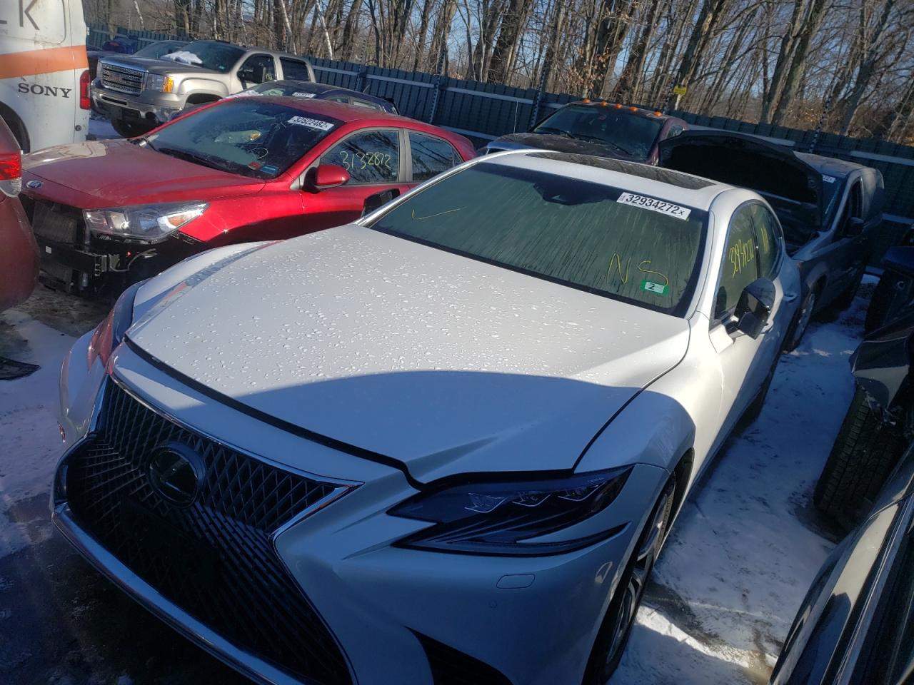 Photo 2 from auction – 2018 LEXUS LS 500 BAS with VIN JTHC51FF7J5003299