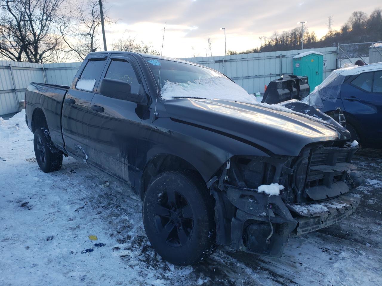 RAM 1500 ST 2018 with VIN 1C6RR7FG0JS328316 - Photo from auction