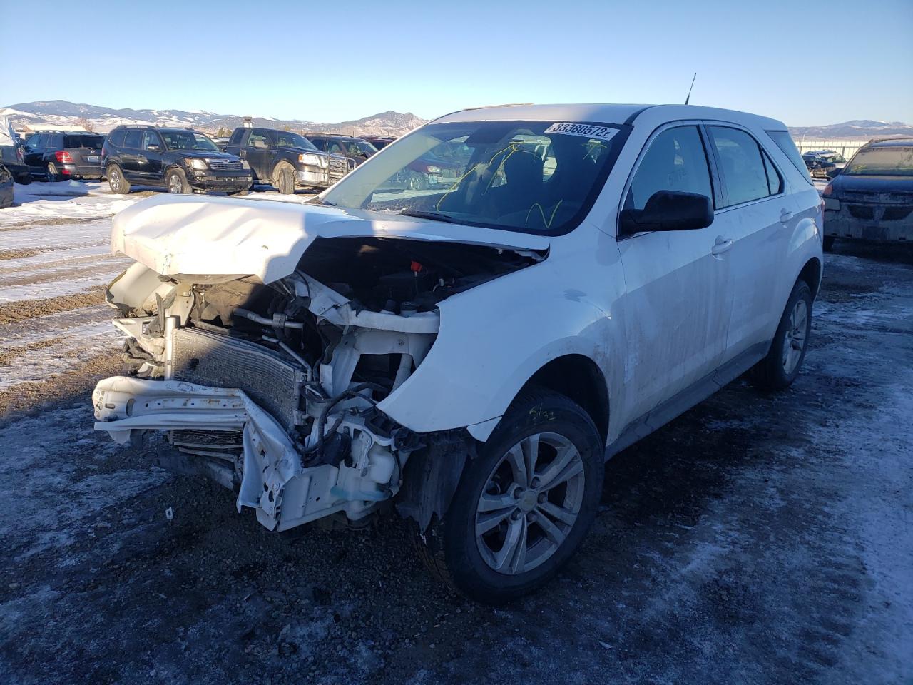 Photo 2 from auction – 2012 CHEVROLET EQUINOX LS with VIN 2GNFLCEK6C6325249