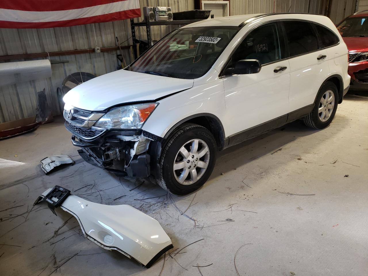 Photo 2 from auction – 2011 HONDA CR-V SE with VIN 5J6RE3H46BL057719