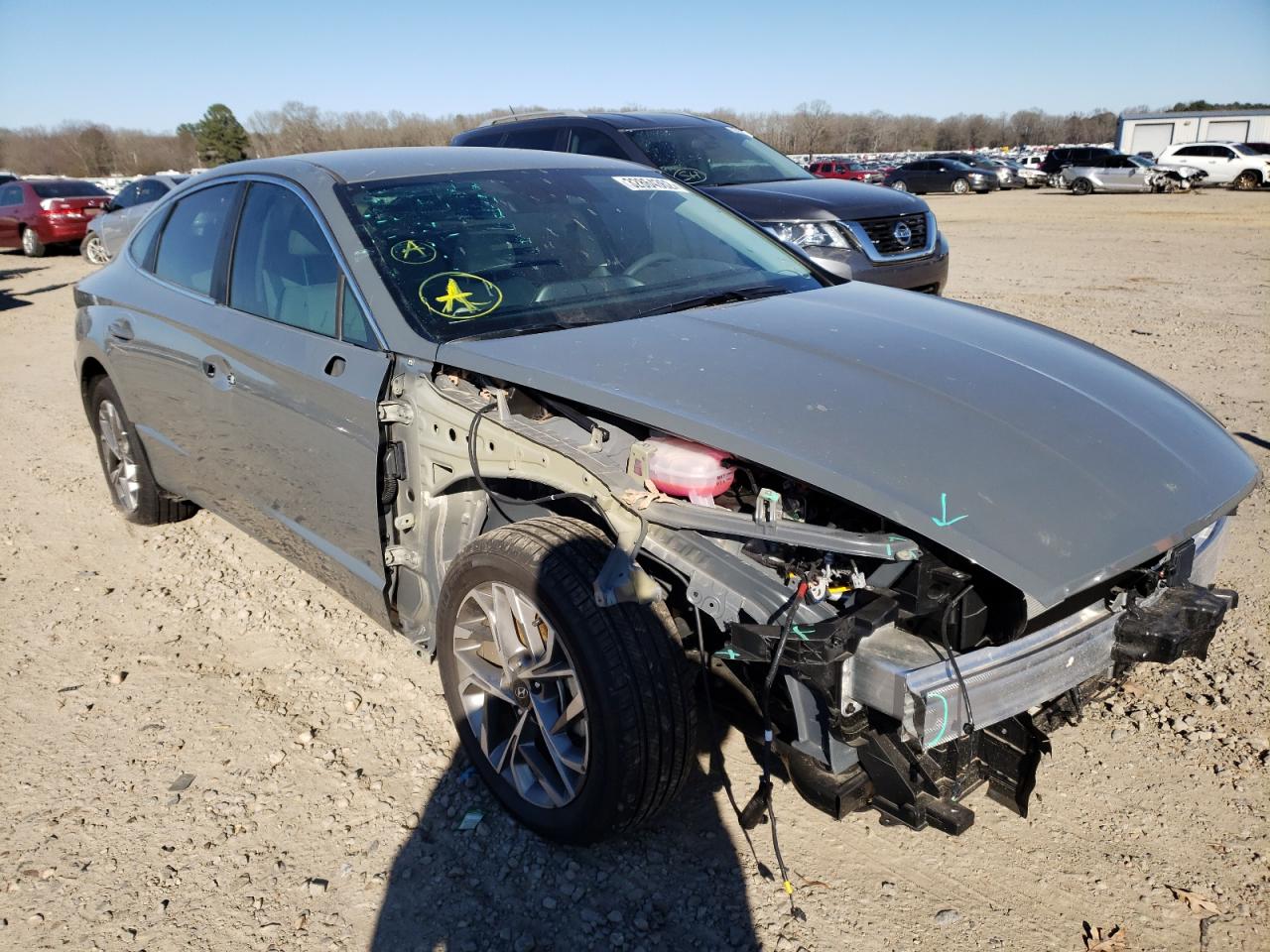 Photo 1 from auction – 2021 HYUNDAI SONATA SEL with VIN KMHL64JA2MA166994