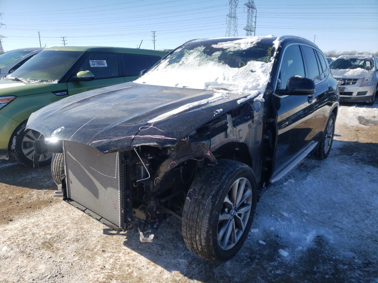 Photo 2 from auction – 2019 BMW X3 with VIN 5UXTR7C55KLE97357