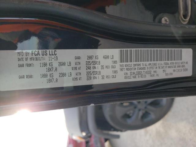 Photo 10 from auction – 2020 JEEP COMPASS LA with VIN 3C4NJDBB2LT145332
