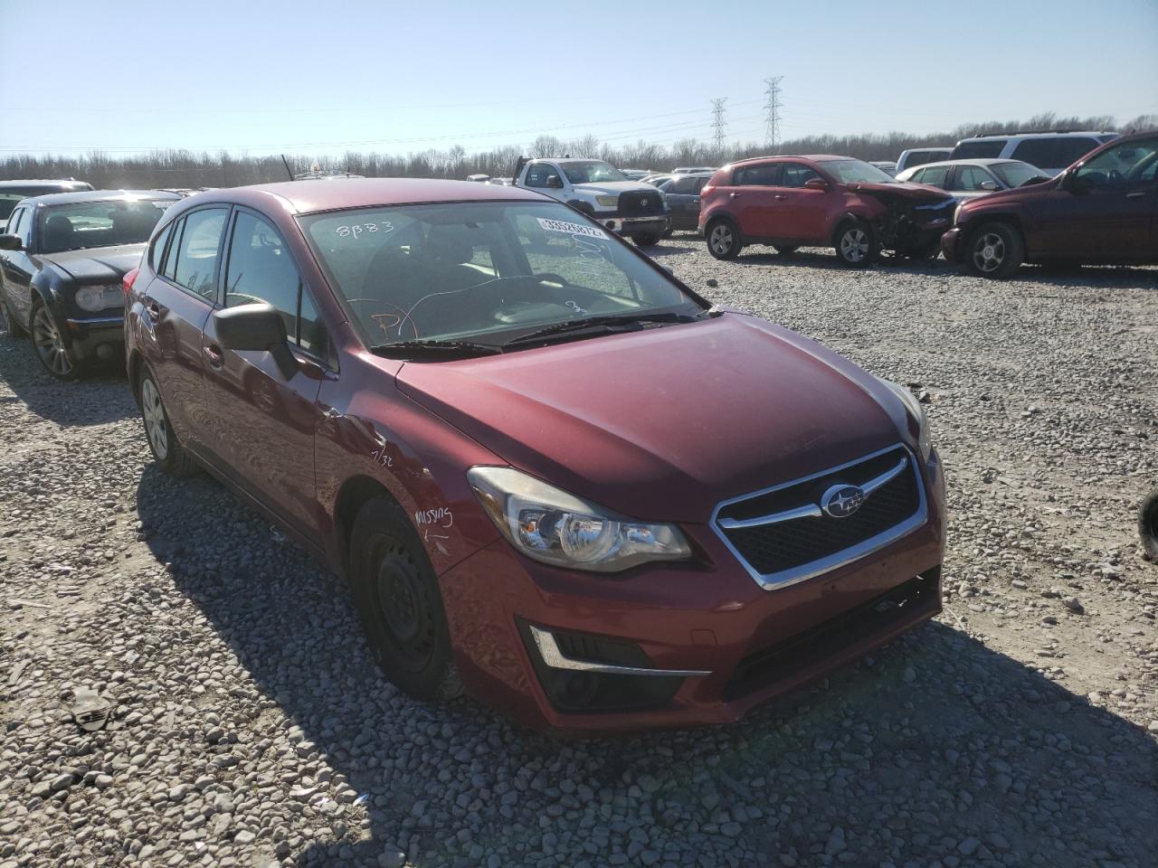 SUBARU IMPREZA 2016 with VIN JF1GPAA6XGH304571 - Photo from auction