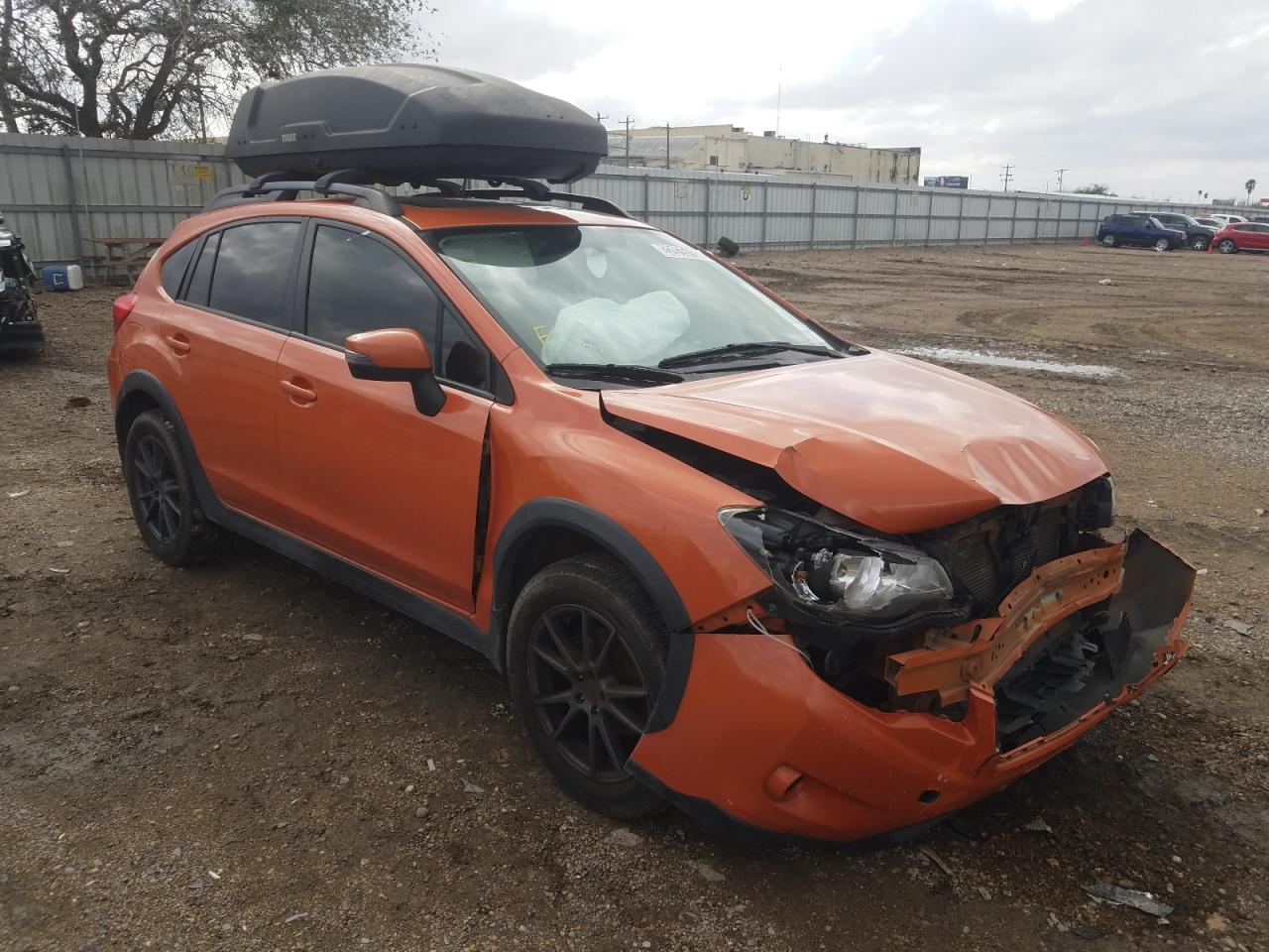 SUBARU XV CROSSTR 2015 with VIN JF2GPAPC4F8214338 - Photo from auction