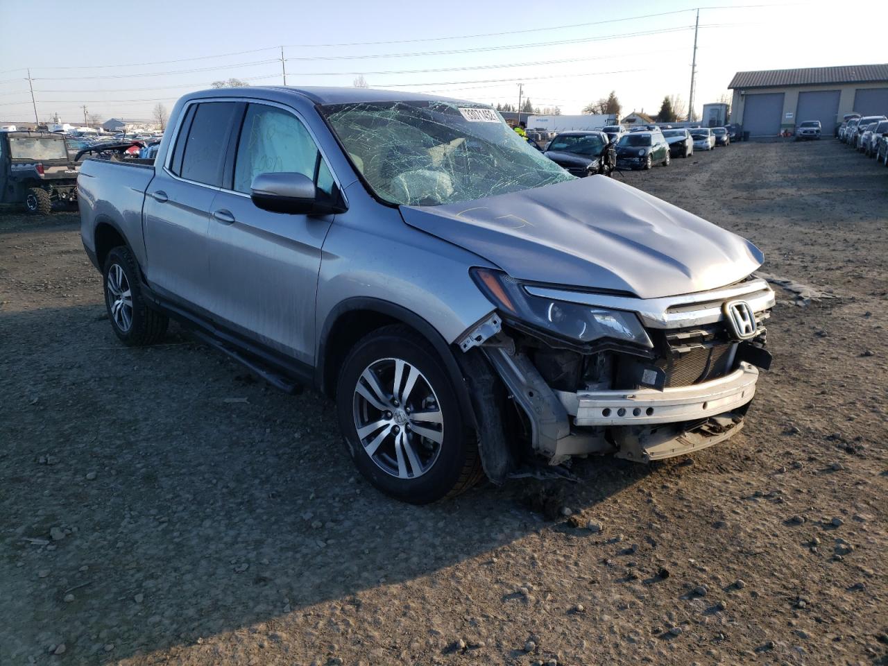 HONDA RIDGELINE 2017 with VIN 5FPYK3F47HB010179 - Photo from auction