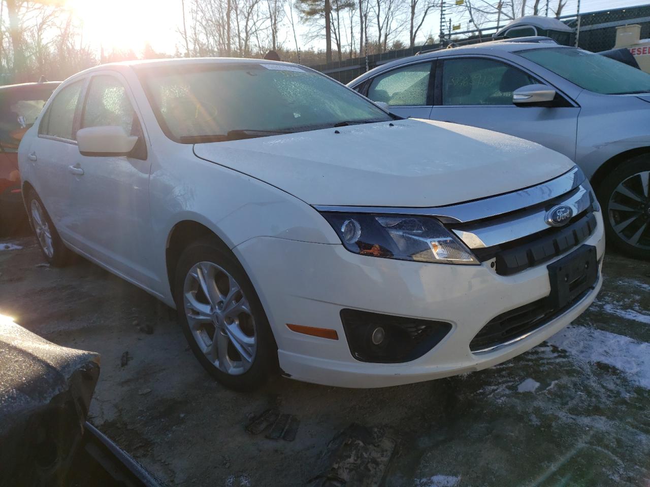 FORD FUSION SE 2012 with VIN 3FAHP0HA0CR297941 - Photo from auction