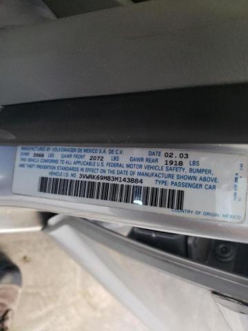 Photo 10 from auction – 2003 VOLKSWAGEN JETTA GL with VIN 3VWRK69M83M143884