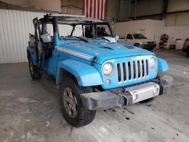 JEEP WRANGLER U 2017 with VIN 1C4BJWEG2HL711269 - Photo from auction