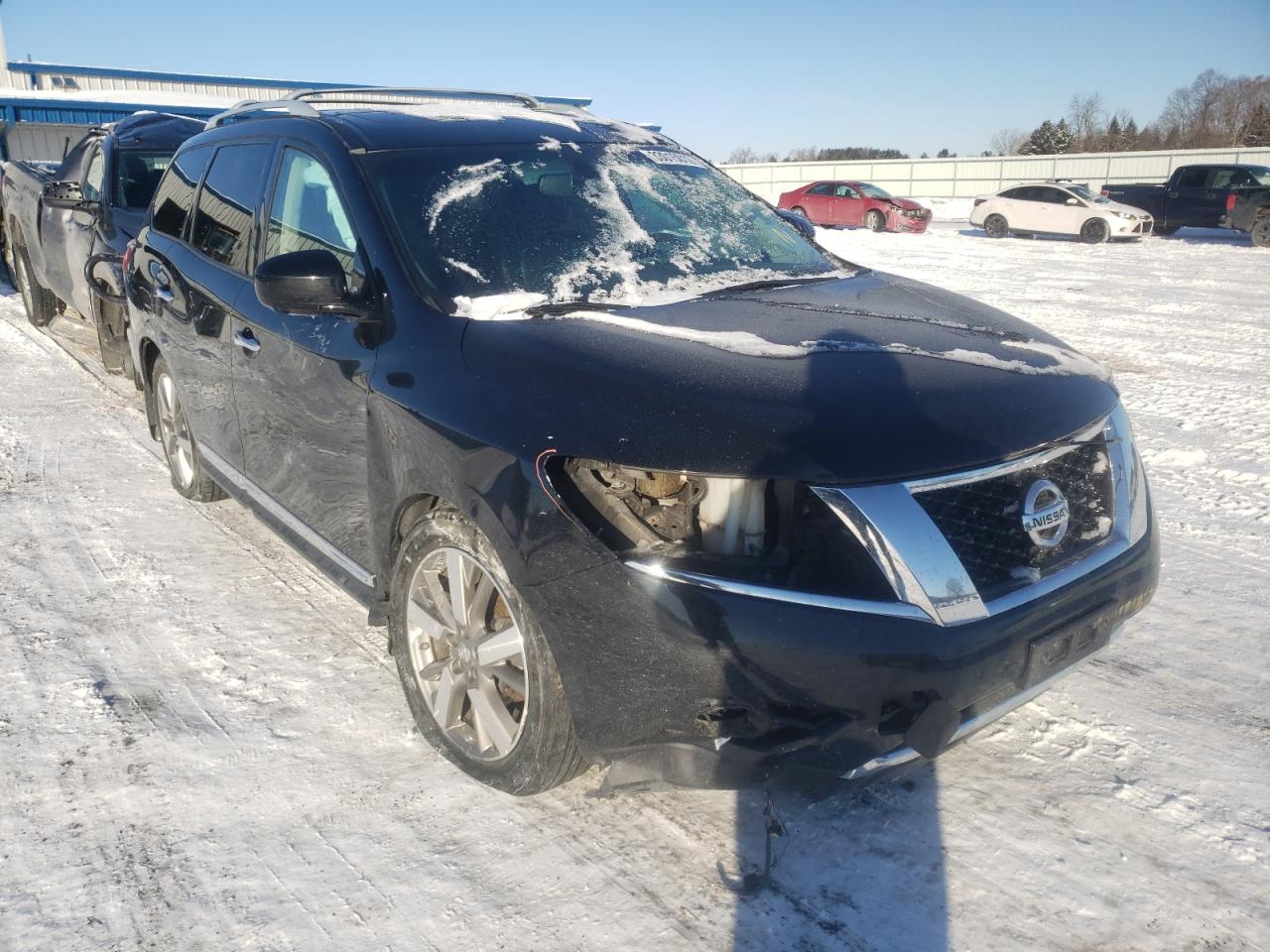 NISSAN PATHFINDER 2015 with VIN 5N1AR2MM9FC603860 - Photo from auction