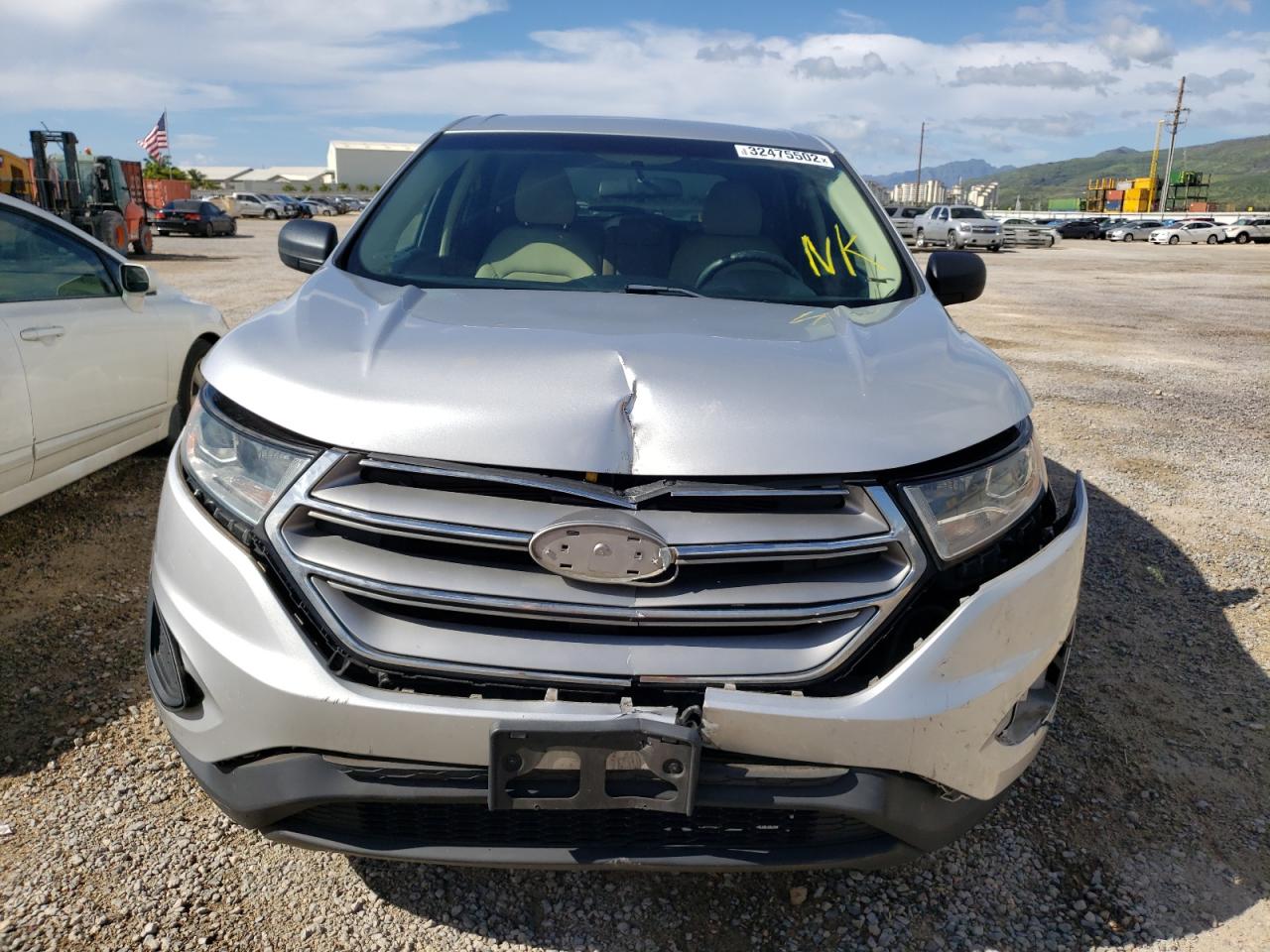 Photo 9 from auction – 2015 FORD EDGE SE with VIN 2FMTK3G93FBC04582