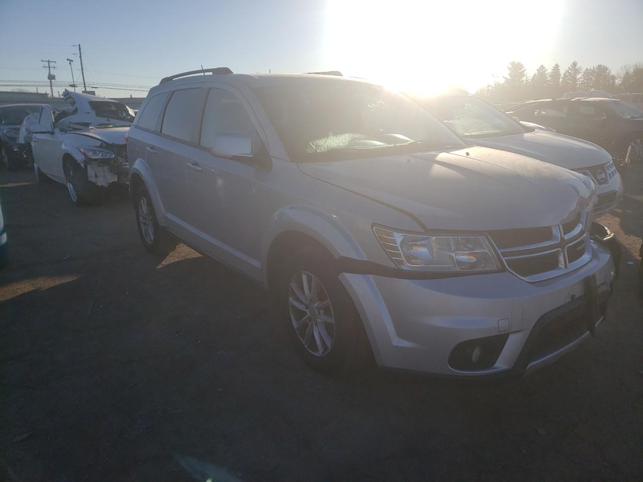 DODGE JOURNEY SX 2014 with VIN 3C4PDDBG9ET194560 - Photo from auction