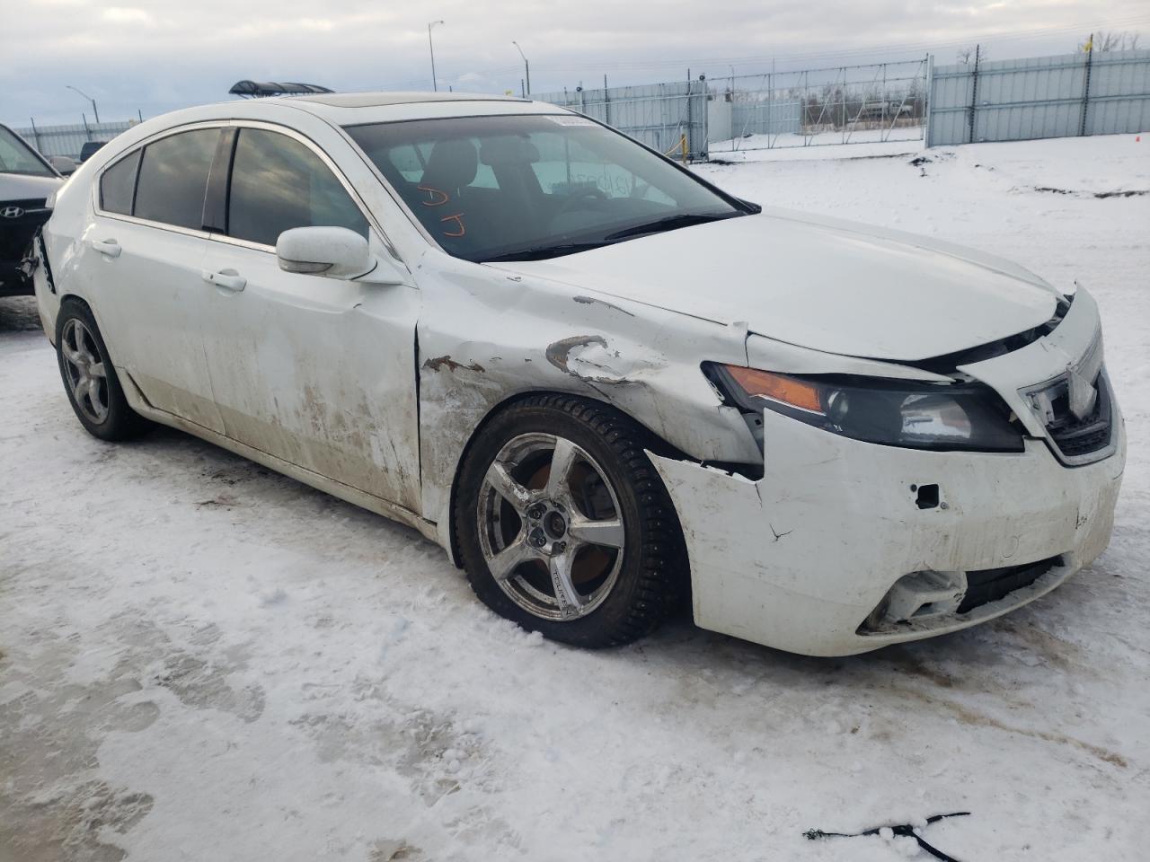 ACURA TL ADVANCE 2013 with VIN 19UUA9F70DA800984 - Photo from auction