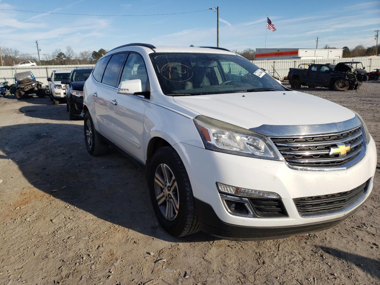 Photo 1 from auction – 2016 CHEVROLET TRAVERSE L with VIN 1GNKRGKDXGJ288872