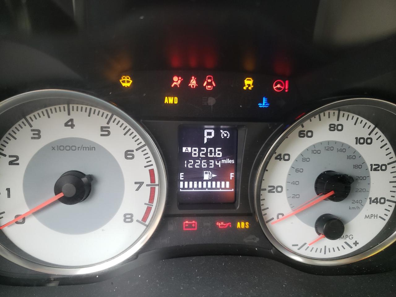 Photo 8 from auction – 2013 SUBARU IMPREZA SP with VIN JF1GPAS67DH200789