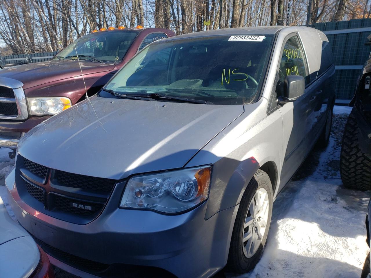 Photo 2 from auction – 2014 RAM TRADESMAN with VIN 2C4JRGAG6ER340779