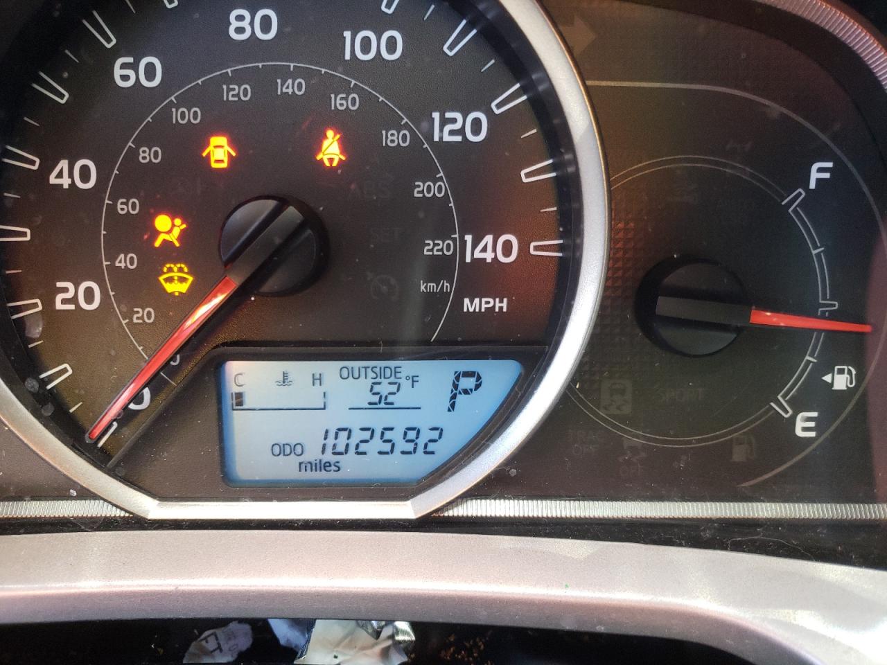 Photo 8 from auction – 2015 TOYOTA RAV4 XLE with VIN 2T3RFREV0FW281297