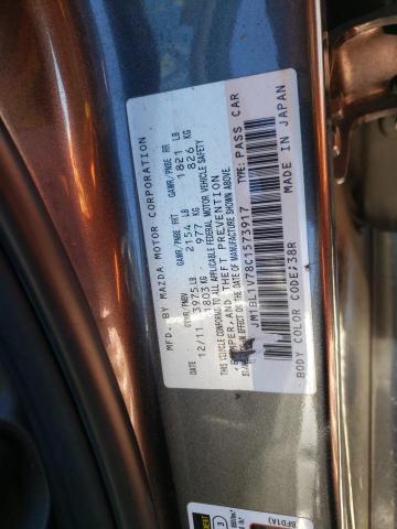 Photo 10 from auction – 2012 MAZDA 3 I with VIN JM1BL1V78C1573917