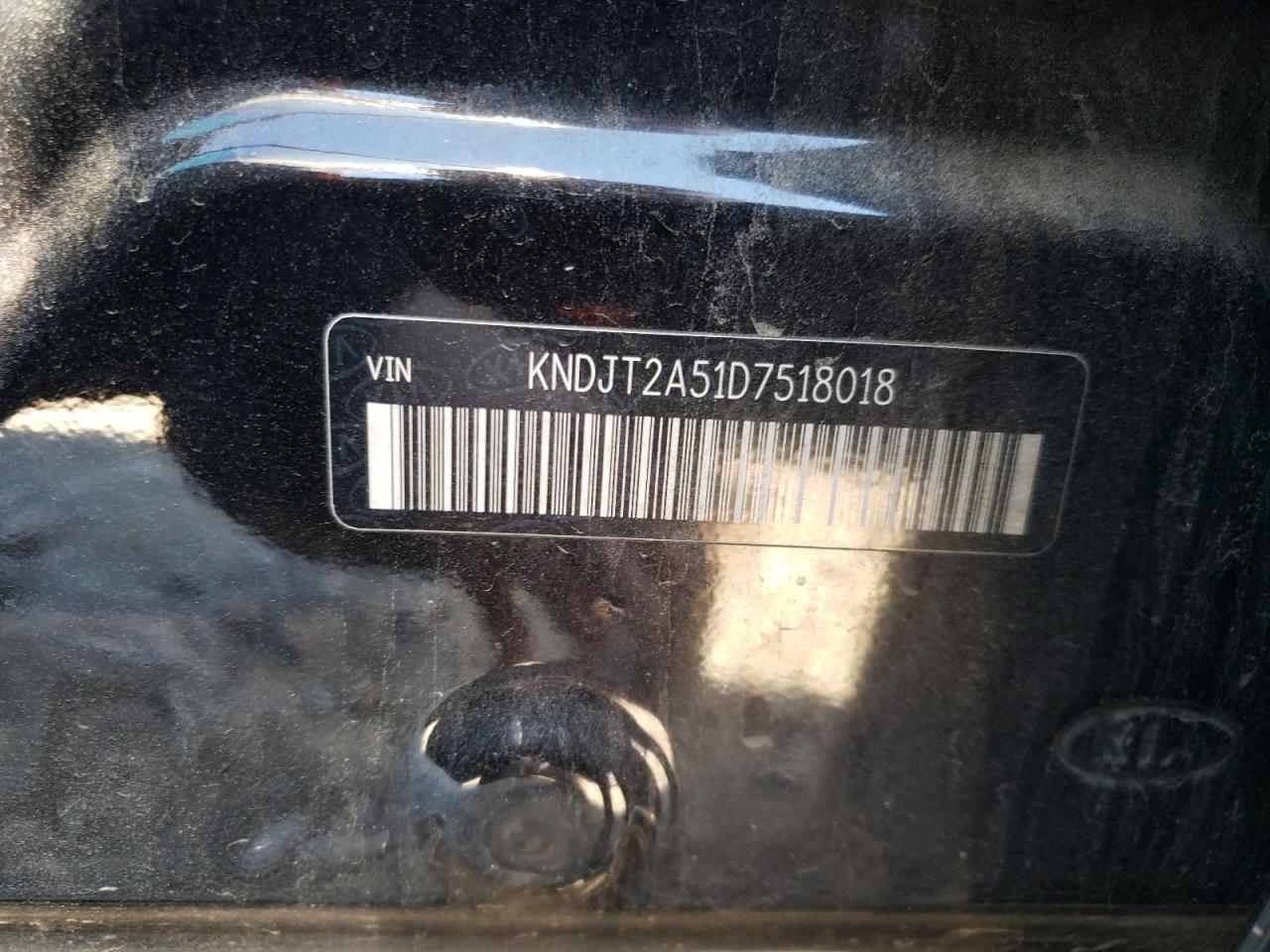Photo 10 from auction – 2013 KIA SOUL with VIN KNDJT2A51D7518018
