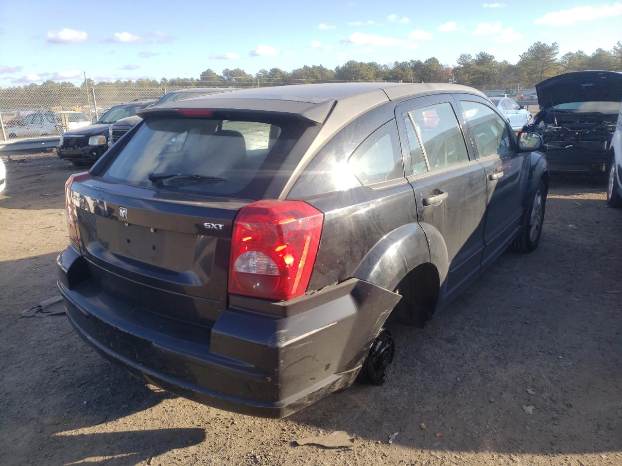 Photo 4 from auction – 2007 DODGE CALIBER SX with VIN 1B3HB48B07D589968