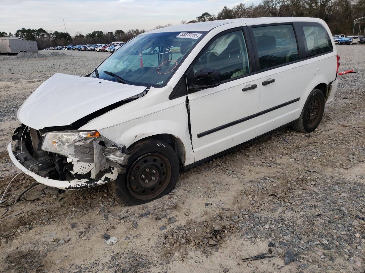 Photo 2 from auction – 2014 DODGE GRAND CARA with VIN 2C4RDGBG1ER281494