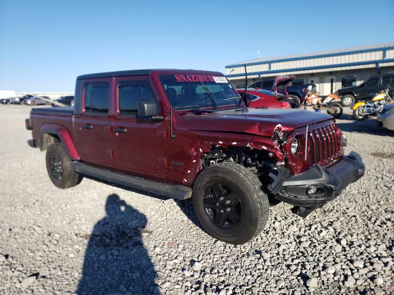 JEEP GLADIATOR 2021 with VIN 1C6HJTAG3ML557493 - Photo from auction