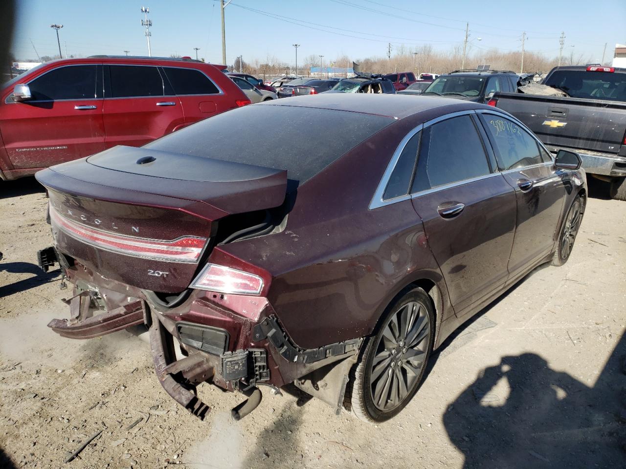 Photo 4 from auction – 2017 LINCOLN MKZ RESERV with VIN 3LN6L5E92HR663499