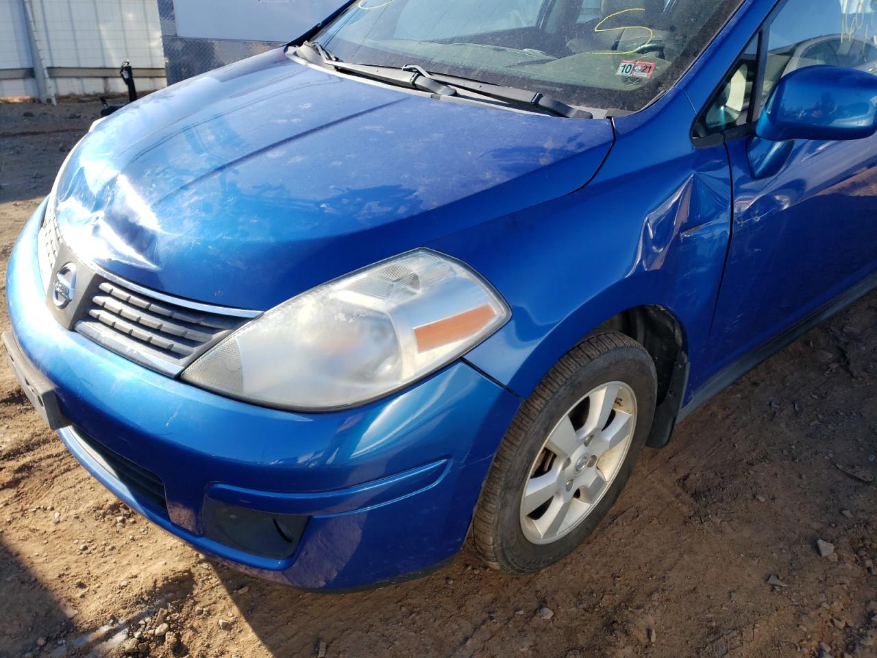 Photo 9 from auction – 2007 NISSAN VERSA S with VIN 3N1BC13E47L409471