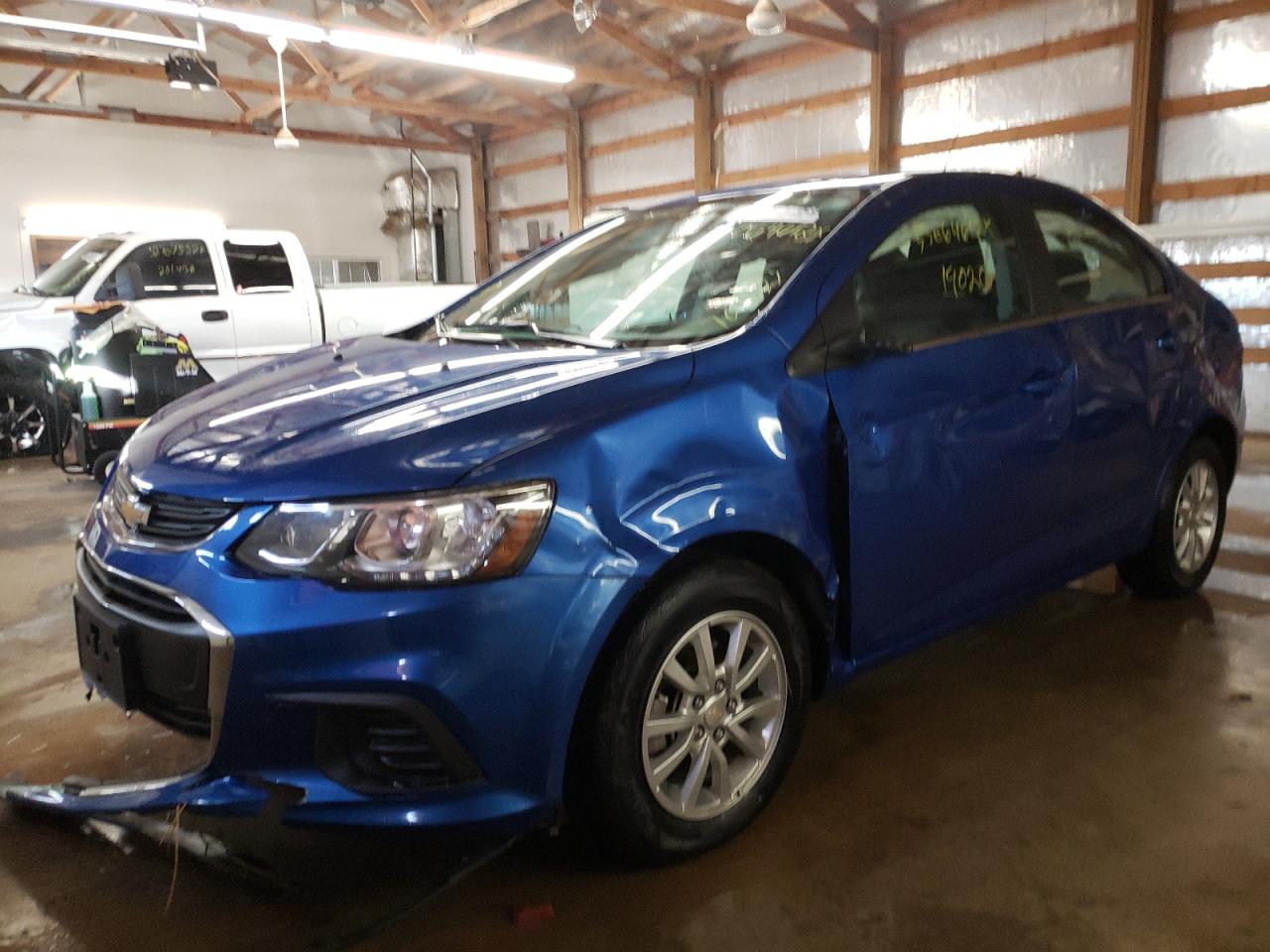 Photo 2 from auction – 2020 CHEVROLET SONIC LT with VIN 1G1JD5SB1L4101333