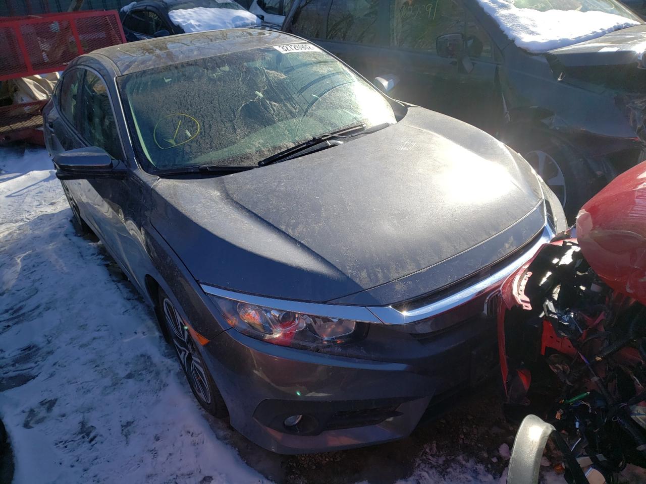 HONDA CIVIC EX 2016 with VIN 19XFC1F34GE214046 - Photo from auction