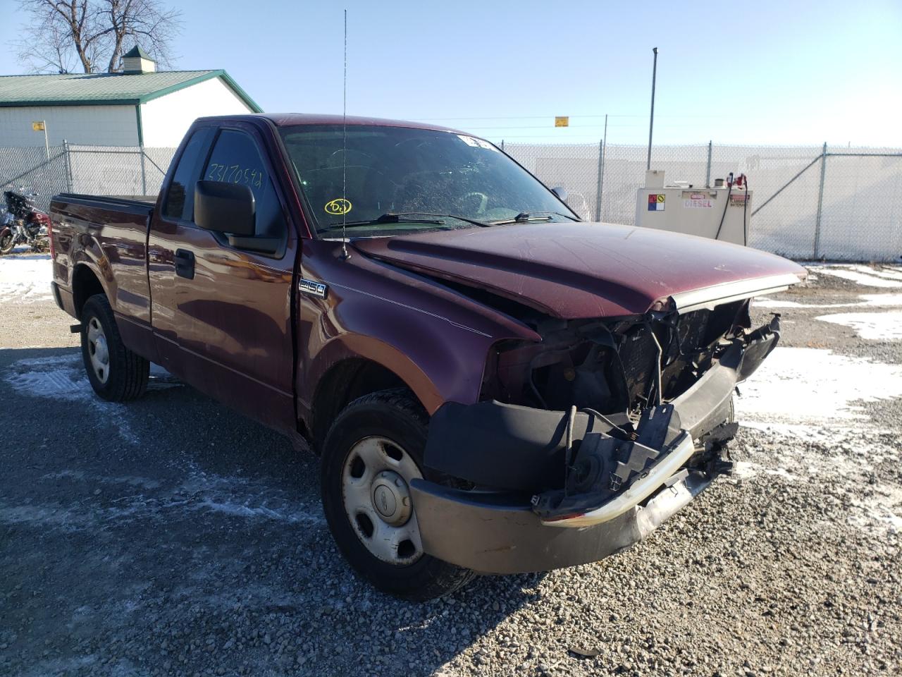 FORD F150 2005 with VIN 1FTRF12225NB22430 - Photo from auction