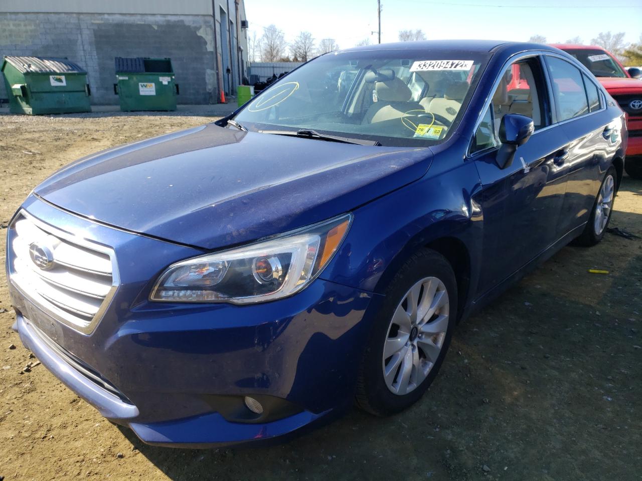 Photo 2 from auction – 2016 SUBARU LEGACY 2.5 with VIN 4S3BNAF64G3051778